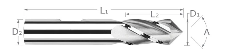 Drill/End Mills - Cobalt - Mill Style - 2 & 4 Flute
